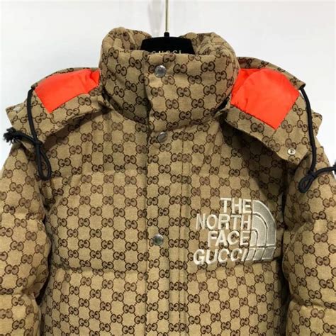 gucci puffer coat replica|north face gucci puffer coat.